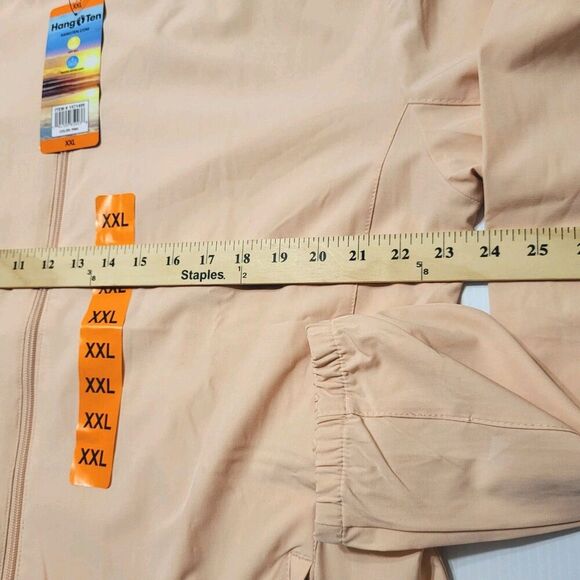 Hang Ten Women's UPF 50+ Water Repellant Casual Jacket PINK XXL New Neutral - Picture 8 of 15